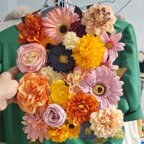 Other - Handmade 3D Flower Canvas 1/3